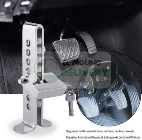 Traba Pedal Seguridad Auto Antirrobo