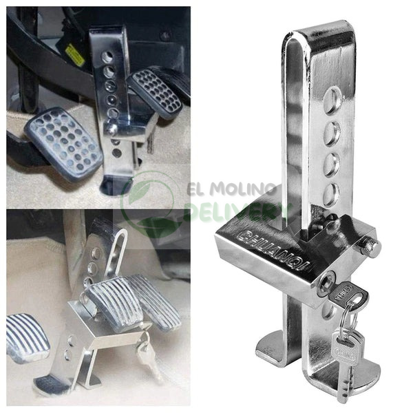 Traba Pedal Seguridad Auto Antirrobo