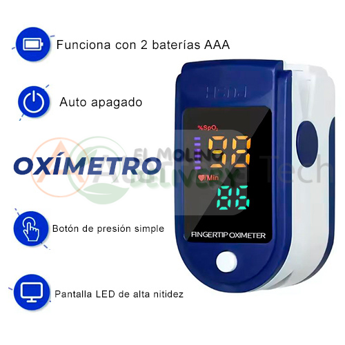 Pack Salud 2025 en Casa: Oxímetro + Tensiómetro Digital