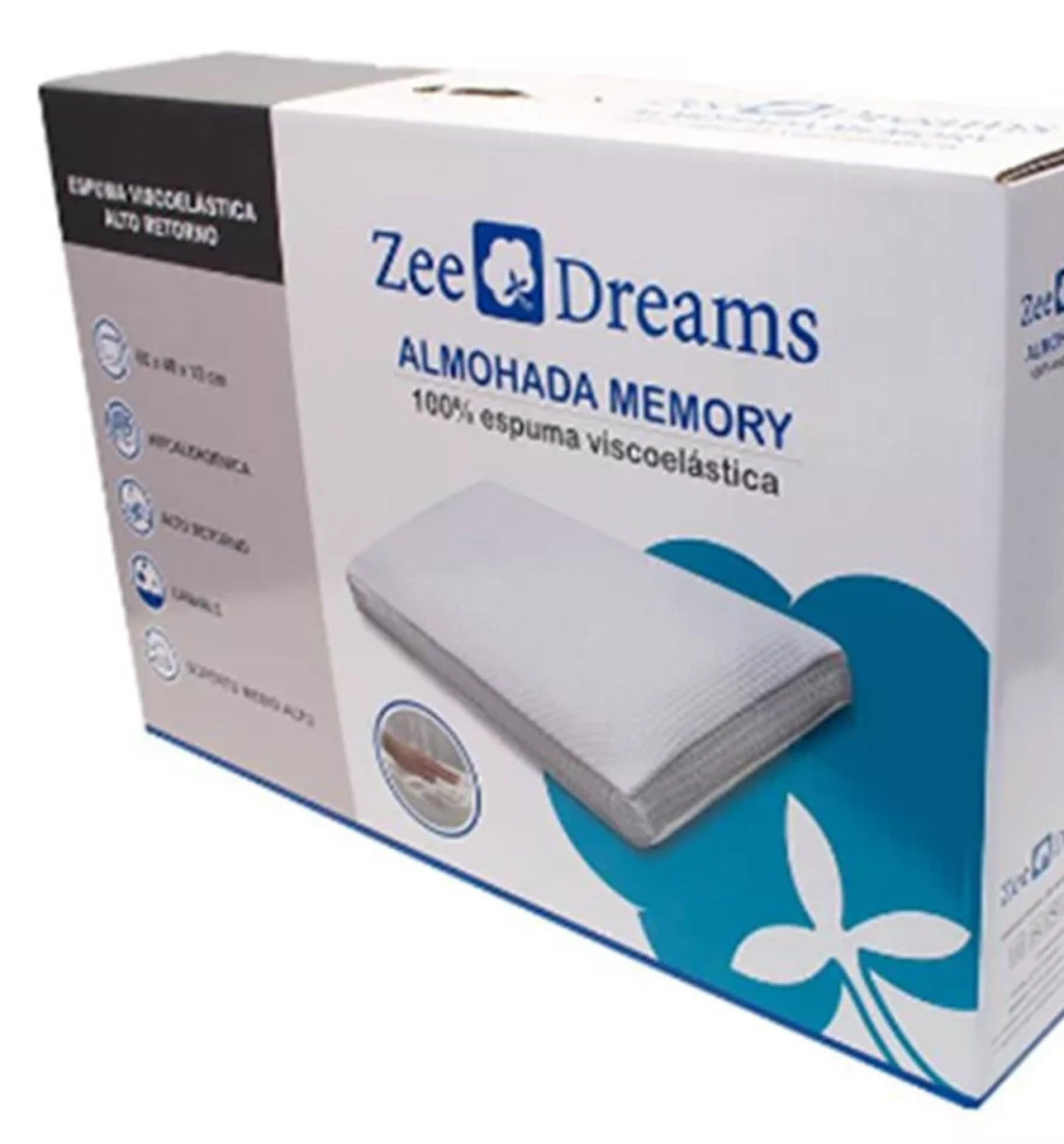 Almohada Memory Viscolastica 60x40x13 Z