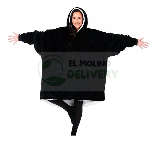 Polerones Felpa Con Capucha Manta Polar